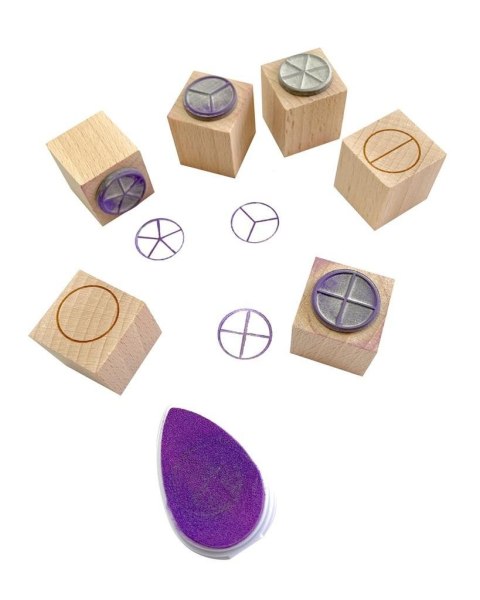 Stemple ułamkowe zest. startowy. Ułamkowa Przygoda