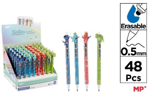 Długopis ścieralny Dinozaury (48szt)