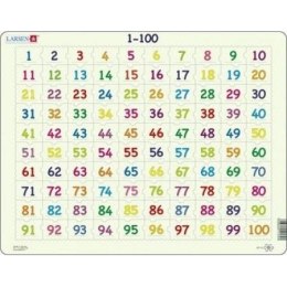 Układanka Liczymy do 100 Maxi