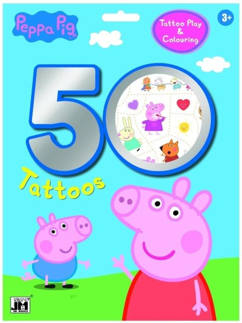 Tatuaże Świnka Peppa 50szt