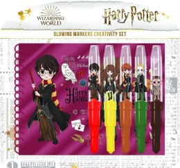 Zestaw markery Harry Potter 5szt + notes +szablon