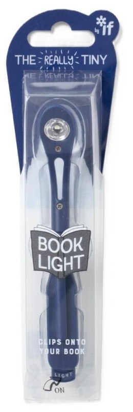 Lampka do książki granatowa