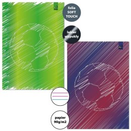 Zeszyt A4/32K 3-linie kolor 90g Player (6szt)