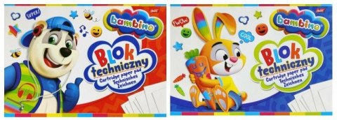 Blok techniczny A3/10K (10szt) BAMBINO