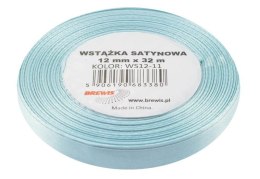 Wstążka satynowa błękitna 12mmx32m
