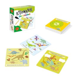 Rysowanie zmazywanie Dinozaury ALEX