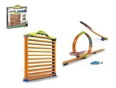 Regał do przechowywania resoraków + auta 2szt