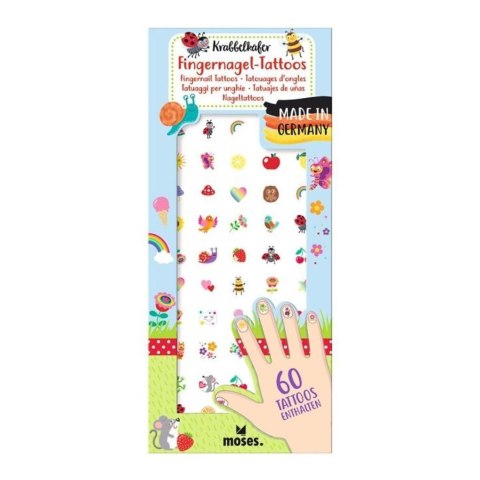 Tatuaże na paznokcie Wiosna 60szt