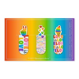 Zakładki magnetyczne Tęcza 3szt