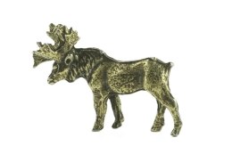 Figurka metalowa Łoś ABINO