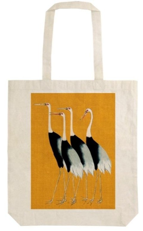 Torba bawełniana STBAG23 Żurawie Shopperka