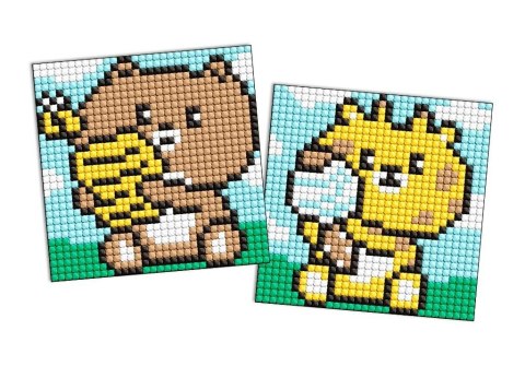 Diamentowa mozaika Kids naklejka - Gadżety 9x9cm