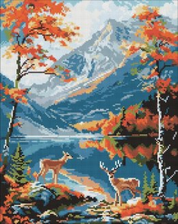 Diamentowa mozaika - Magia natury 40x50cm