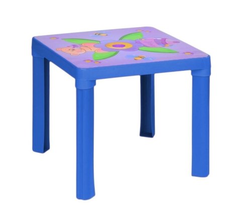 Stolik plastikowy niebieski