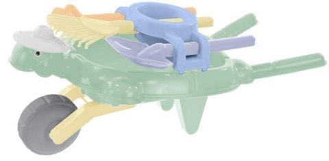 Taczka żółw + zestaw ogrodnika