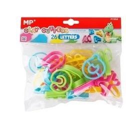 Foremki do plasteliny alfabet 26szt