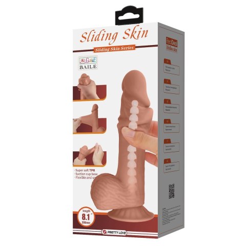 DILDO SLIDING SKIN 8,1" 05-1506