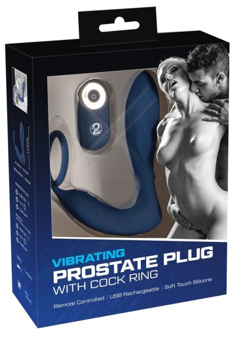 WIBRATOR VIBRATING PROSTATE PLUG WITH C 13-8424