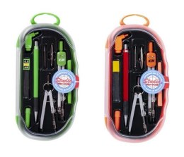 Zestaw z cyrklem 9 elementów