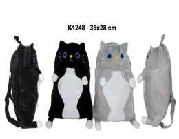 Plecak Kot 35x28cm MIX