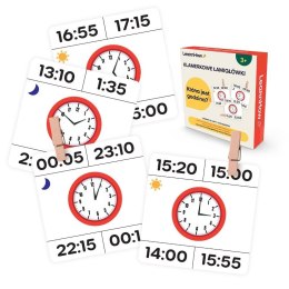 Klamerkowe zadania. Która jest godzina?