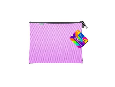 Koperta A5 z suwakiem metalalowym fioletowa