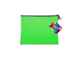 Koperta A5 z suwakiem metalalowym zielona