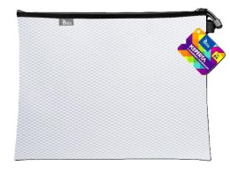 Koperta B4 z suwakiem metalalowym biała