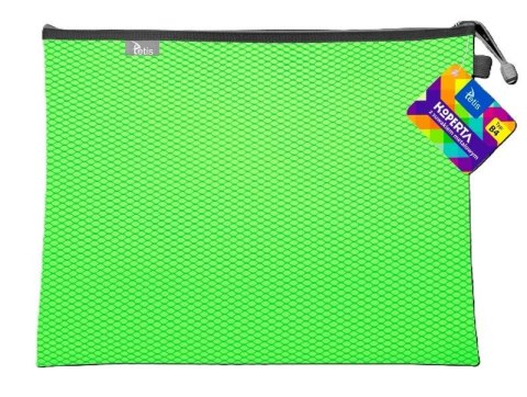 Koperta B4 z suwakiem metalalowym zielona