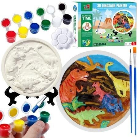 Zestaw kreatywny dinozaur do malowania 3D