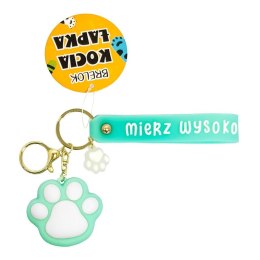 Brelok kocia łapka miętowy