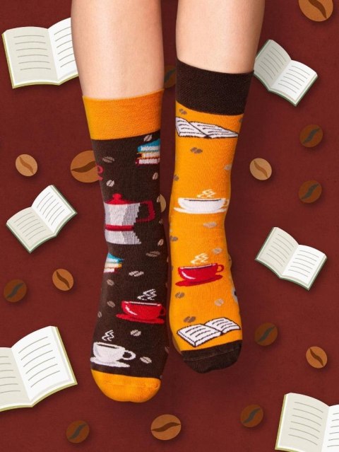 Skarpety książki i kawa 41-46