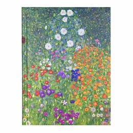 Notatnik szyty Ogród Kwiatowy G. Klimt