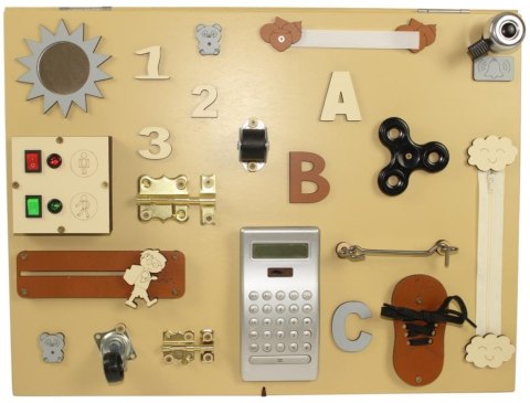 Tablica manipulacyjna rozkład dwustronna Sensoryka