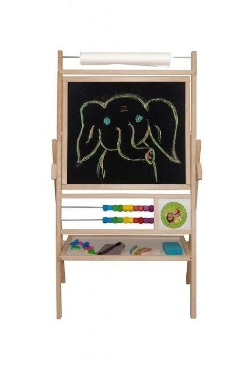 Tablica obrotowa z 2 -rzędowym liczydłem naturalna