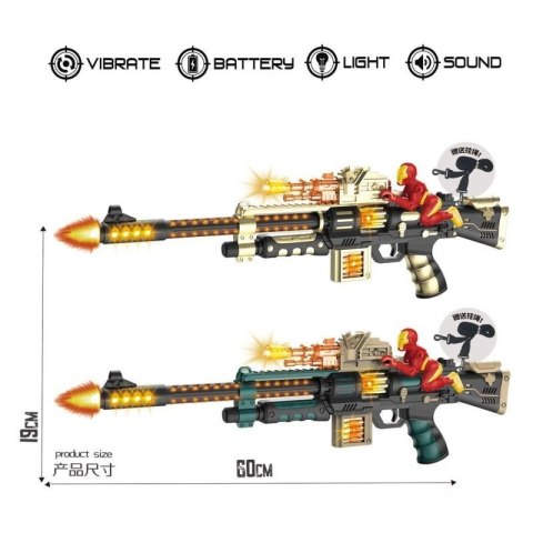 Karabin światło dźwięk MIX