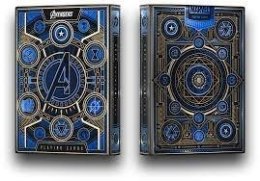 Karty do gry Avengers niebieskie by Theory11