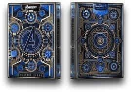 Karty do gry Avengers niebieskie by Theory11