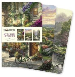 Zestaw 3 notatników MINI Thomas Kinkade