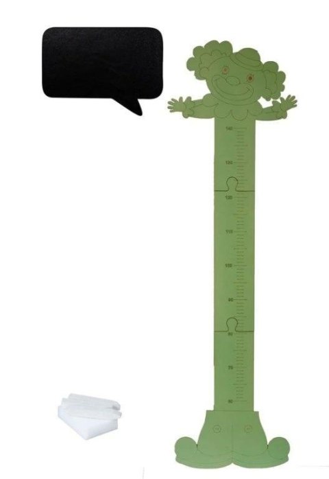 Miarka drewniana wzrostu Klaun