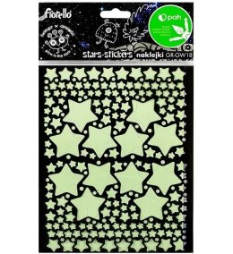 Naklejki fluorescencyjne Gwiazdki