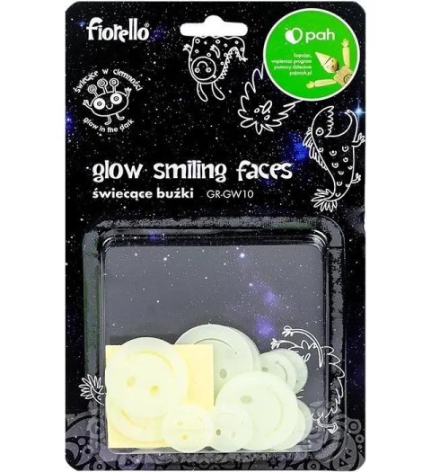 Ozdoby fluorescencyjne Buźki mix 25szt