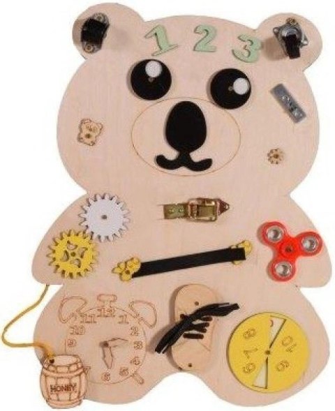 Tablica manipulacyjna Miś