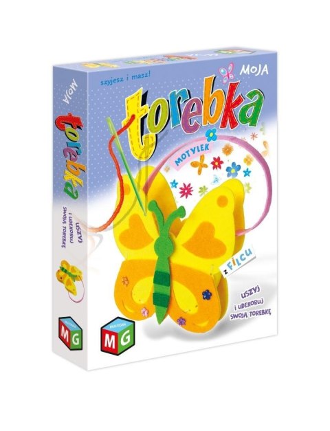 Torebka Motylek z filcu