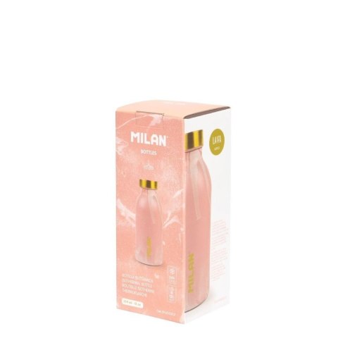 Butelka termiczna 354ml Lava różowa MILAN