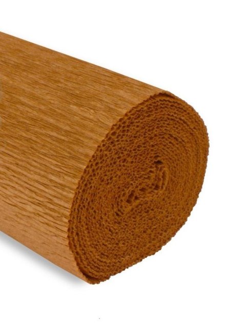 Krepina 50x250cm 180g brązowa jasna