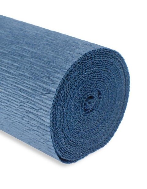 Krepina 50x250cm 180g ciemna morska