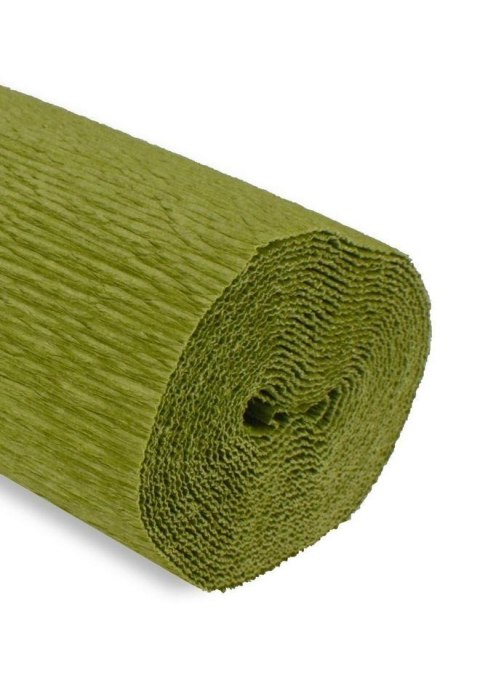 Krepina 50x250cm 180g zielony antyczny