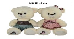 Miś w ubranku 40cm MIX