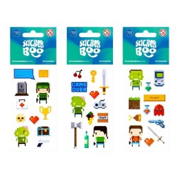 Naklejki Sticker BOO Pixel mix